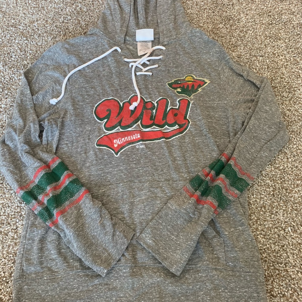 MN wild lightweight hoodie